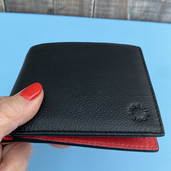 Red Interior Leather Wallet, 5 of 5