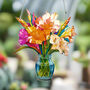 Gladioli Birth Flower Suncatchers August, thumbnail 2 of 3
