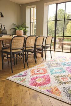 Hug Rug Eco Washable Painted Ikat, 3 of 7