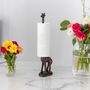 Stainless Steel Giraffe Kitchen Towel And Toilet Roll Stand, thumbnail 2 of 5