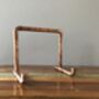 Copper Pipe Gadget Stands Tablet Stand, thumbnail 5 of 5