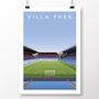 Aston Villa Villa Park From The North Stand Poster, thumbnail 2 of 7