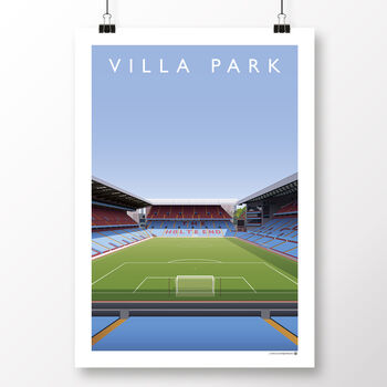 Aston Villa Villa Park From The North Stand Poster, 2 of 7