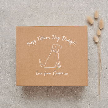 Personalised Labrador Dog Father's Day Hamper, 2 of 12