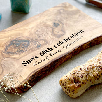 Personalised Olive Cheese Board, 2 of 10