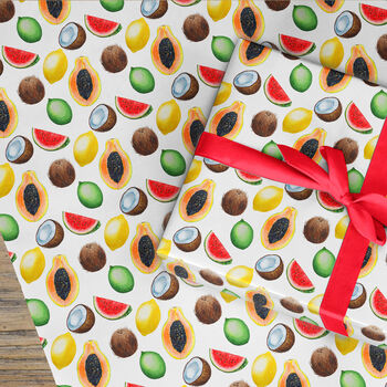 Fruits Wrapping Paper Roll Or Folded, 2 of 3