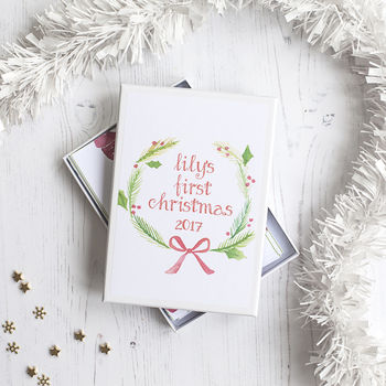 Personalised Baby's First Christmas Achievement Cards, 5 of 6
