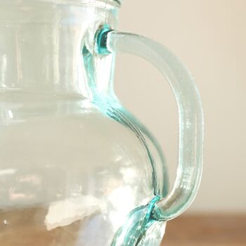 Recycled Glass Bowl Jug, 3 of 8