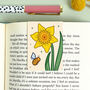 March Magnetic Birth Flower Bookmark Daffodil, thumbnail 3 of 7