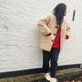 Coco Wool Sherpa Coat/ Jacket, thumbnail 1 of 7