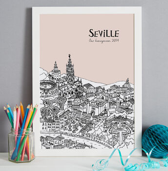 Personalised Seville Print, 6 of 10
