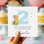 2nd Birthday Card Winnie The Pooh Son *Fully Personalised, thumbnail 1 of 2