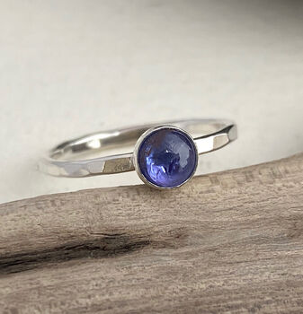 Tanzanite Solitaire Ring, 3 of 5