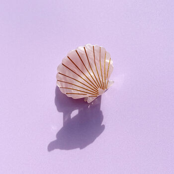 S'hello You! Resin Shell Hair Claw Clip, 8 of 9