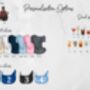 Personalised Sibling Hug Print – Brother And Sister Gift, thumbnail 2 of 5