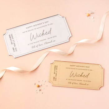 Mother's Day Musical Theatre Personalised Gift Voucher, 3 of 4
