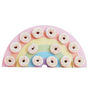 Rainbow Shaped Donut Wall Holder, thumbnail 2 of 3