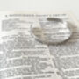 Stamped Aluminium Bracelet – 'Though She Be But Little, She Is Fierce' Shakespeare Quote, thumbnail 4 of 8