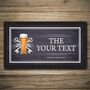 Personalised Bar Runner And Coasters Lock Inn, thumbnail 2 of 8