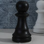 G Decor White And Black Chess Pawn Decorative Statues, thumbnail 5 of 5