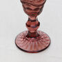 Four Rouge Etched Champagne Flute Set, thumbnail 5 of 6