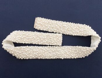 Lucy Imitation Pearl Belt, 5 of 12