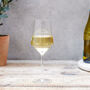 Personalised Crystal White Wine Glass, thumbnail 2 of 4