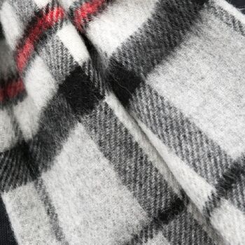 Merino Lambswool Tartan Scarves, 5 of 9