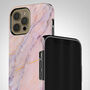Candy Floss Marble Tough Case For iPhone, thumbnail 1 of 4
