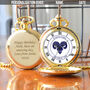 Personalised Aries Design Pocket Watch, thumbnail 2 of 5