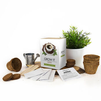 Grow Your Own Coffee Plant Kit, 2 of 3