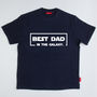 Personalised 'Best Dad In The Galaxy' T Shirt, thumbnail 1 of 4