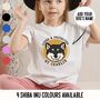 Shiba Inu Toddler T Shirt, thumbnail 1 of 8