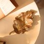 Handmade Gold Leaf Jewellery Trinket Dish, thumbnail 1 of 6