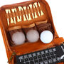 Personalised Golfer’s Accessory Gift Set – Tan Leather, thumbnail 6 of 12