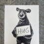 Bear Hug Screenprint, thumbnail 2 of 5