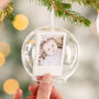Personalised Baby Photo Glass Dome Bauble, thumbnail 2 of 6