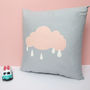 Rain Cloud Nursery Cushion, thumbnail 5 of 7