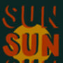 Sun Sun Sun Textured Hand Lettered Print, thumbnail 5 of 8