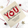 Personalised Romantic Couples Christmas Eve Box, thumbnail 2 of 4