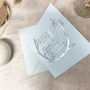 Personalised 80th Silver Papercut Birthday Card, thumbnail 4 of 11