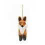 Handmade Felt Lennox The Fox Hanging Decoration, thumbnail 4 of 5