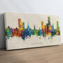 Salford Skyline Cityscape Art Print, thumbnail 10 of 12
