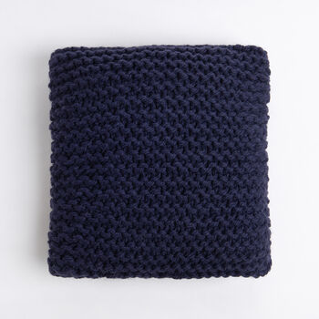 Garter Stitch Cushion Cover Beginner Knitting Kit, 3 of 7