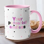 Cup Of Positivity Mug Motivational Gift For Her, thumbnail 1 of 2