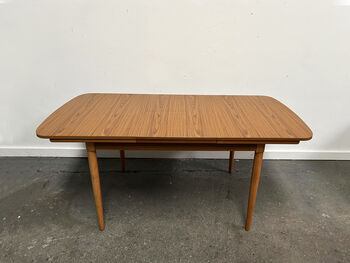 Schreiber Mid Century Extending Dining Table And Chairs, 7 of 12