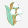 Hand Iced Lily May Birth Flower Letterbox Biscuit, thumbnail 2 of 5
