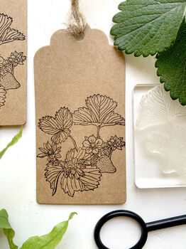 Strawberry Rubber Stamp, 5 of 7