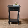Harlow Bedside Table In Ash, thumbnail 3 of 6