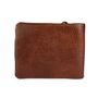 'Hudson' Men's Leather Bi Fold Wallet In Cognac, thumbnail 5 of 9